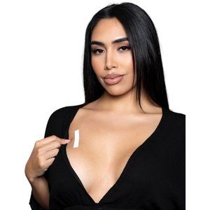 Double Sided Fashion Skin Clothing Tape Clear Strips Pack of 32